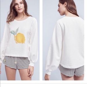 Anthropologie lemonade sweater